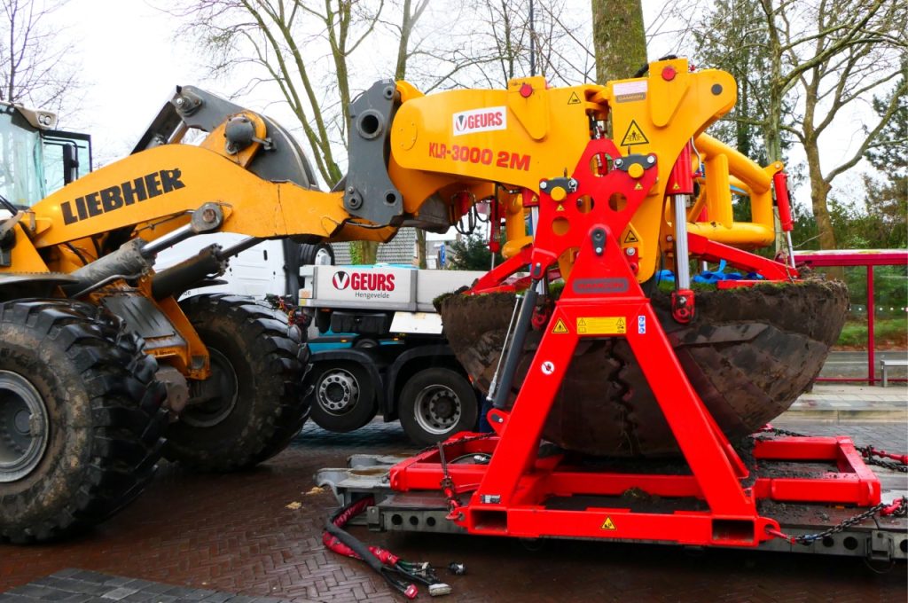 Tilting frame for KLR 3000 2M