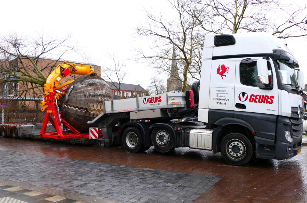 Tilting frame for KLR 3000 2M