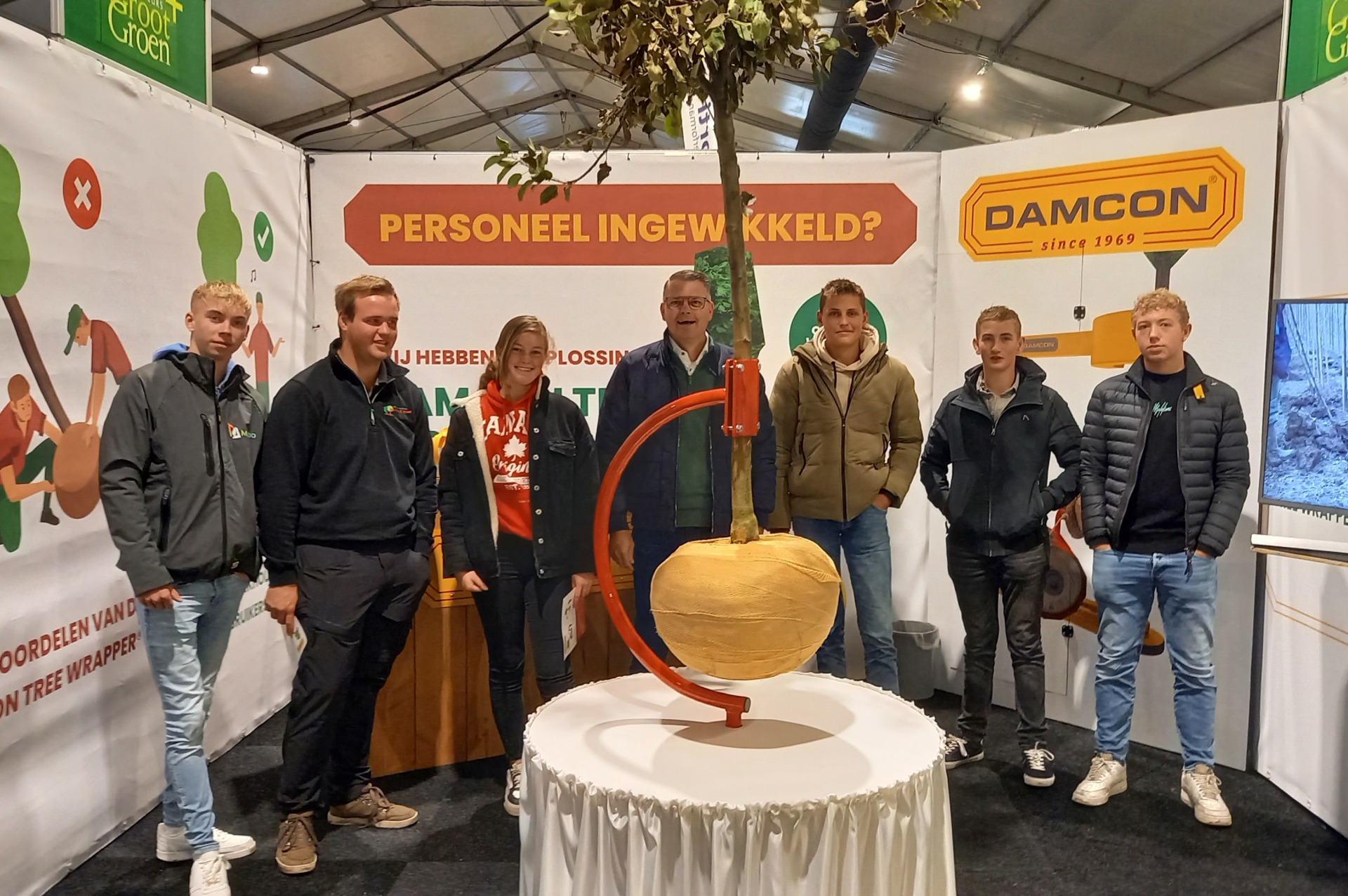 Review of the successful presentation of the Damcon Tree Wrapper